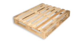 Rondomlopende houten pallet 100 x 120 cm midden zwaar