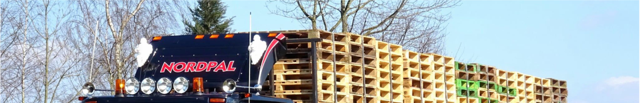 Pallets en paletten levering door Nordpal – NL & België